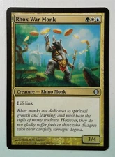 Rhox War Monk *PLAYSET* Magic MtG x4 Shards of Alara SP
