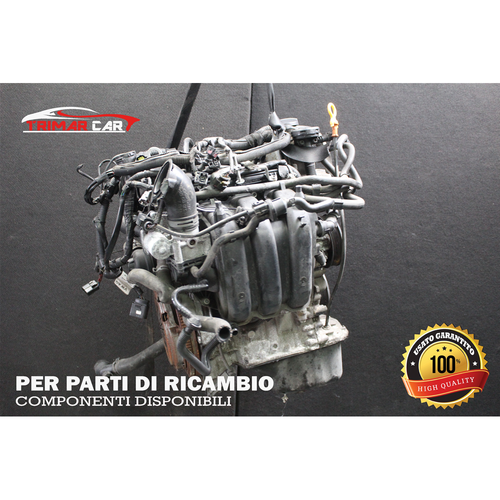 Bzg Motor Para Repuestos VW Polo (9N)(2001-2012) 1.2B 70CV 51KW 12V Cod. Mot. - Afbeelding 2 van 4