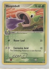 Weepinbell Pokémon EX FireRed & LeafGreen #51 2004 on eBay