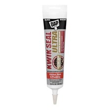 DAP 18916 Kwik Seal Ultra Biscuit Premium Siliconized Sealant 5.5 oz.
