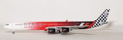 1:400 HX Models Etihad Airways A340-600 A6-EHJ 91888 HY346097F Airplane Model
