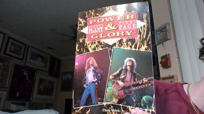collectible book titled power and glory