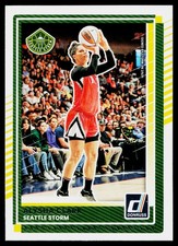 2025 Donruss WNBA Green Laser - Alysha Clark #61 - Seattle Storm