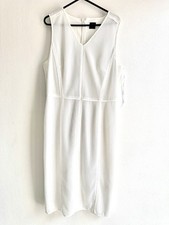 David Lawrence white Woven mini Dress Size 12. Great Condition