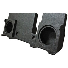 QPower QBOMB F-150 Super Crew Dual 10-Inch Vented Empty Woofer Box