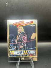 2025 Topps Chrome WWE Wrestle Mania #WM-GV Greg The Hammer Valentine Card