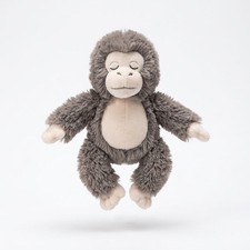 Monkey Plush Toy - Soft Orangutan Stuffed Animal Gift for Kids, 8in