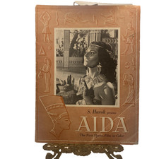 Vintage S Hurok Aida Opera Film Pressbook Sophia Loren Movie Program 1954 USA
