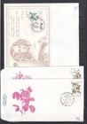 [LG79130] Belgium N°2353/2354FDC Flowers First Day Cover COB € 15,75 MIX