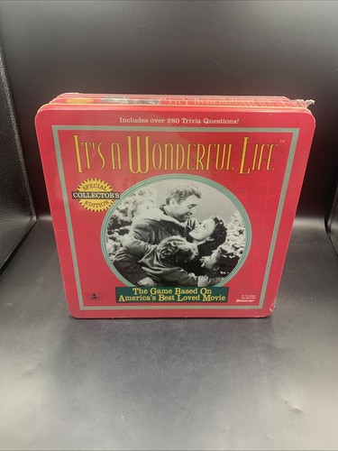 It’s A Wonderful Life Game 50th Anniversary Collector’s Tin Edition - New Sealed