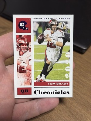 Tom Brady 2020 Panini Chronicles #90 Purple /49 Tampa Buccaneers Patriots NFL