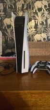 Sony PS5 PlayStation 5 Disk Edition Console White 1TB with 2 Controllers
