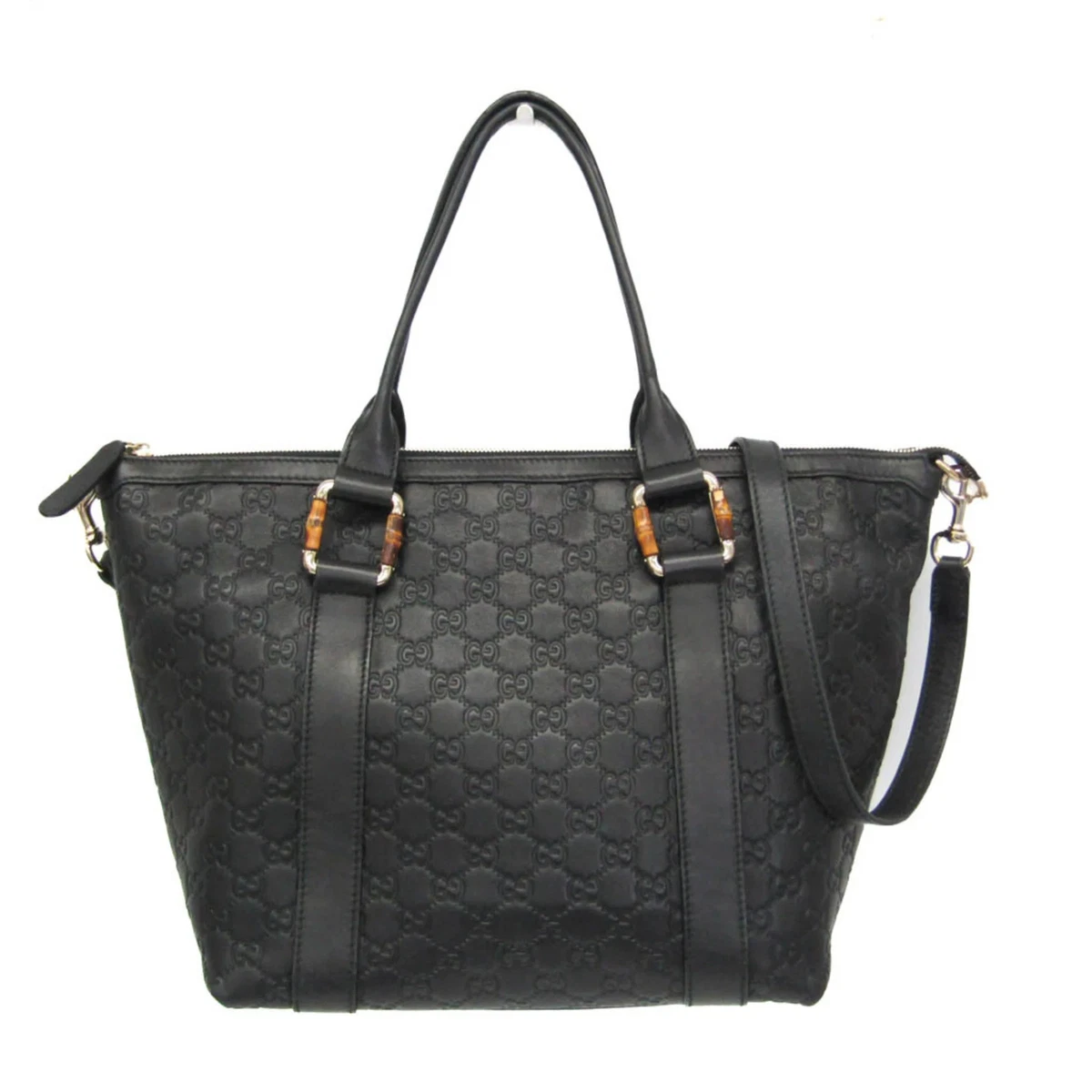Gucci Bamboo Tote Black Bags & Handbags for Women for sale | eBay