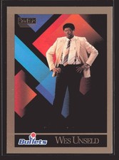 1990-91 SkyBox #327 Wes Unseld Washington Bullets