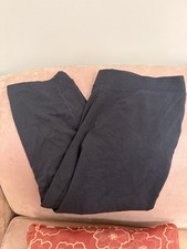 J.Jill Pure Jill Affinity French Terry Slim Crop Pant Women's Size 2X Navy Prist