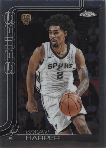 DYLAN HARPER RC 2025-26 Topps Chrome Basketball NBA Rookie Card