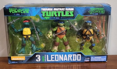Teenage Mutant Ninja Turtles - 3 Pack Exclusive - 5 Inch Figure - Leonardo