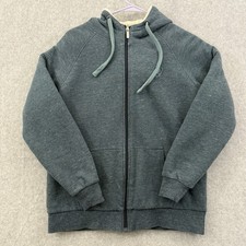 Ariat Real Jacket Women M Green Sherpa Lined Full Zip Hoodie Plush Cozy