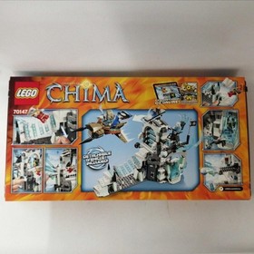 Lego LEGENDS OF CHIMA 70147 SIR FANGARS ICE FORTRESS Used