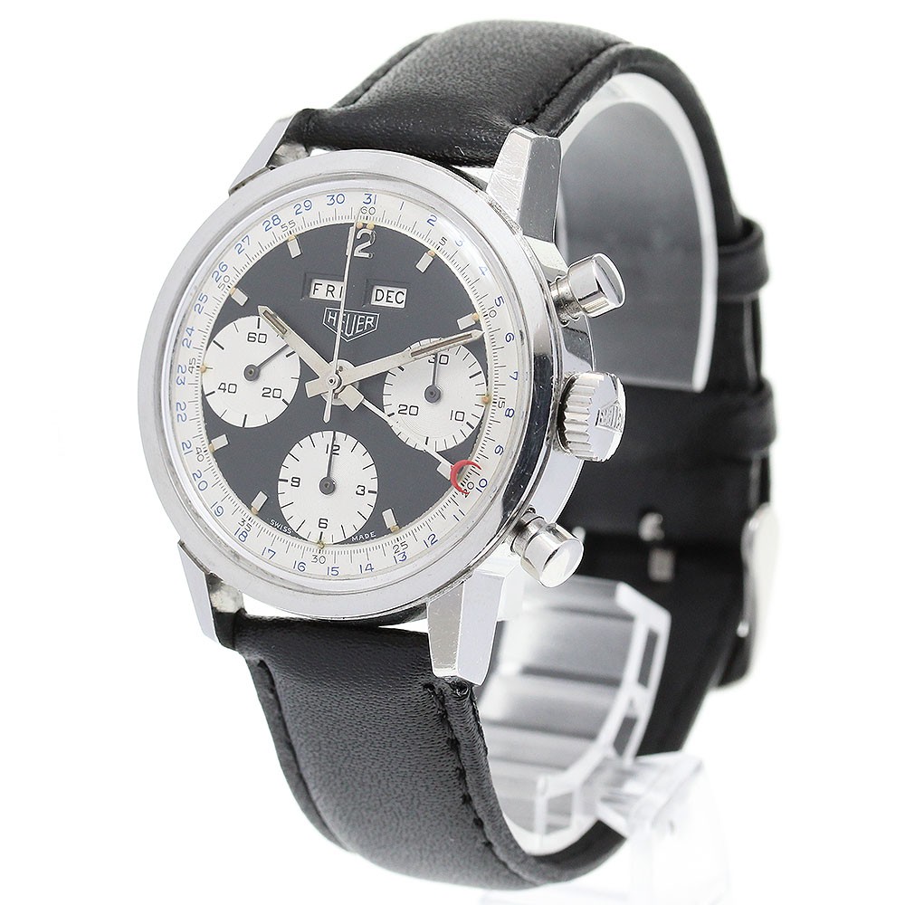 Heuer Carrera 2547 S Dato 12 Chronograph Mk1 Triple Date Calendar