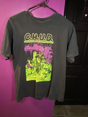 Fright Rags C.H.U.D. 80 s Horror Black Vintage Original 2007 CHUD Medium T-Shirt