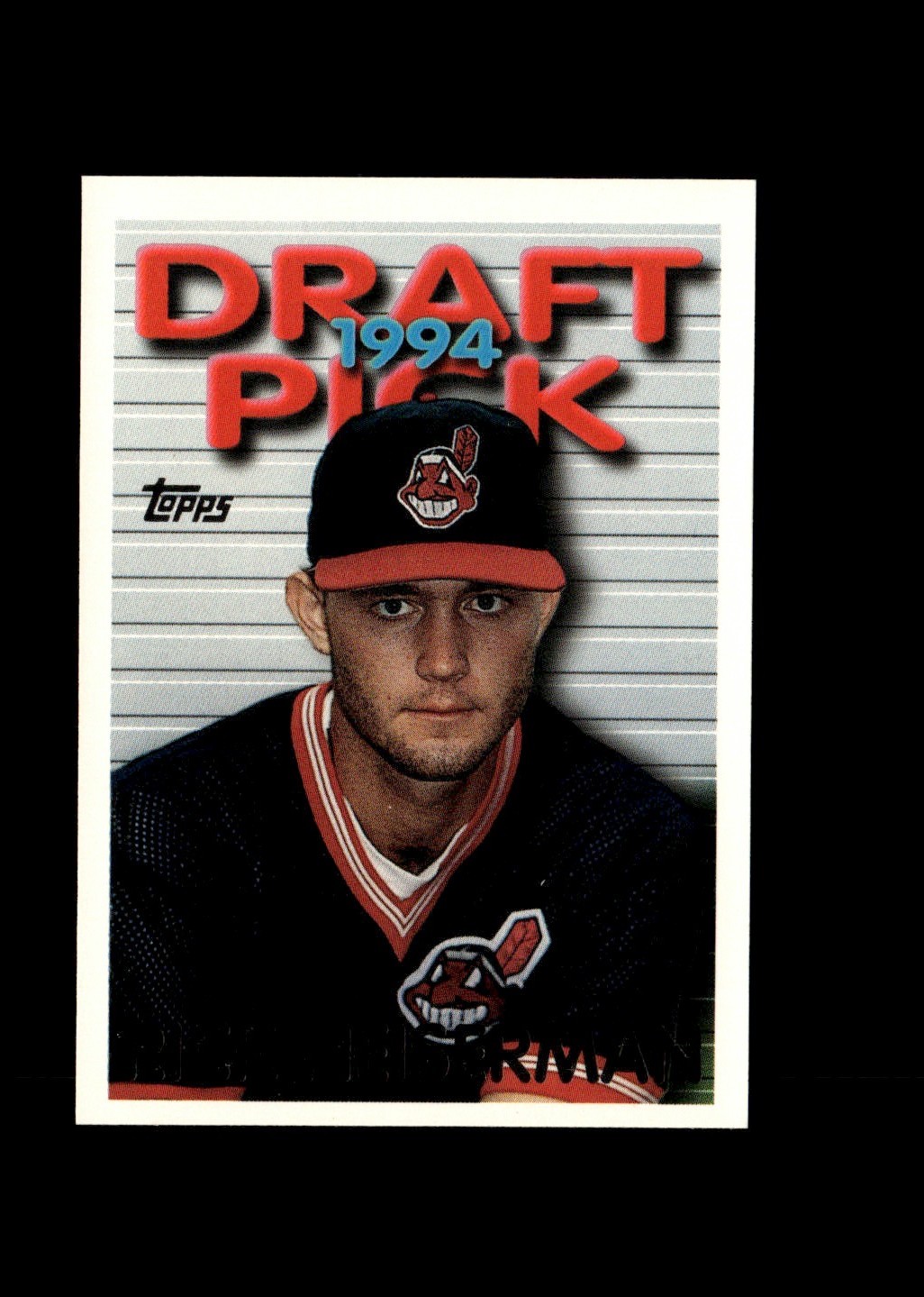 Rick Heiserman DPK, RC : 1995 Topps MLB Baseball Card #398 : Cleveland Indians