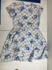Girls Sonic the Hedgehog French Terry Skater Sega size 14-16