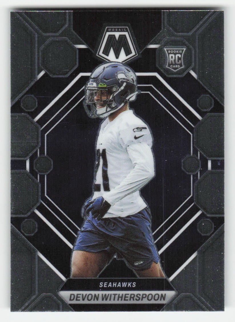 Devon Witherspoon 2023 Panini Mosaic RC #313