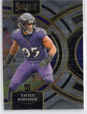 2023 Panini Select - Premier Level - Tavius Robinson #114 (RC) Baltimore Raven