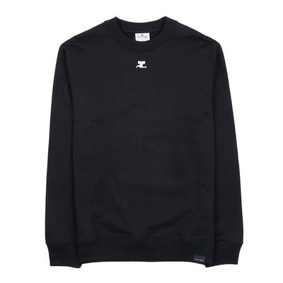 Courreges Herren Logo Stickerei Sweatshirt 323JSW005JS0044 9999 58228791