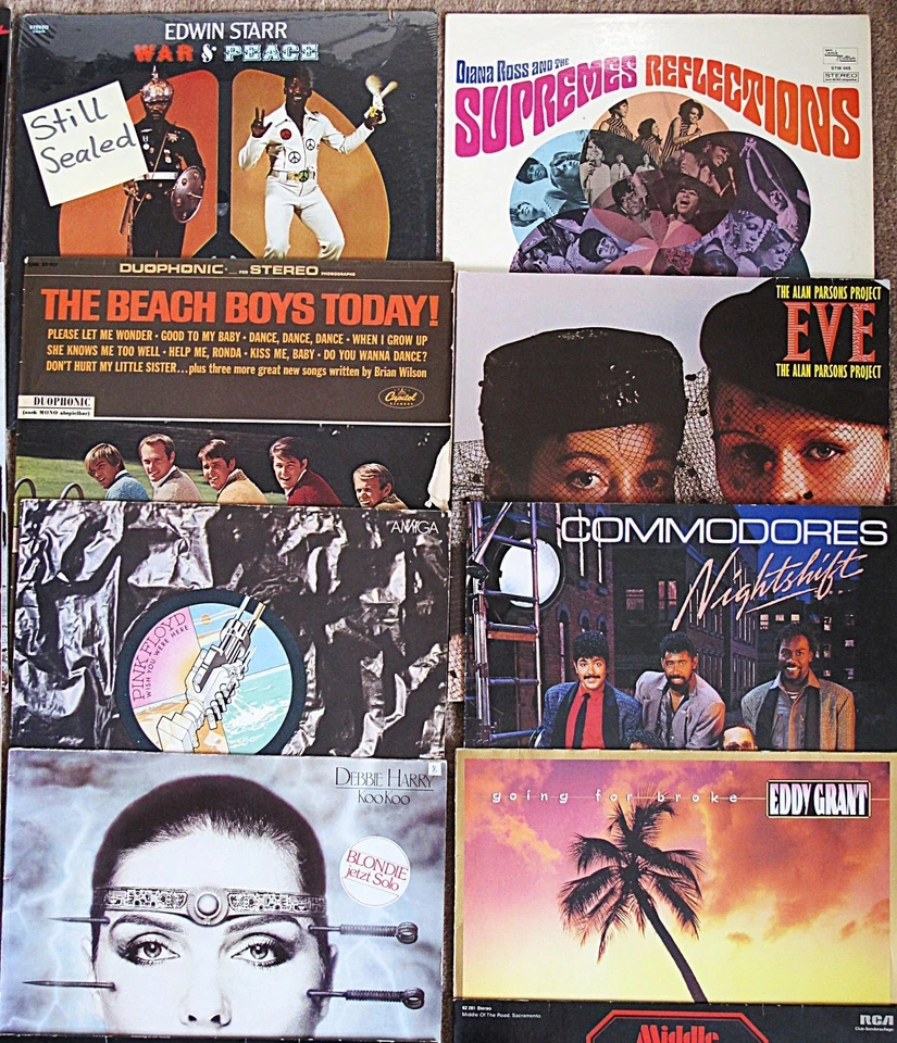 43 LP Sammlung JETHRO STING FLOYD YES DYLAN ELO SPRINGSTEEN HENDRIX WHO SANTANA - Bild 4 von 4