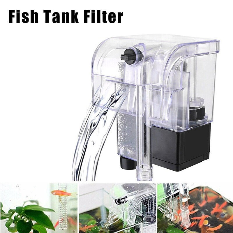 Photo inspiration: Fresh Look at Ultra Quiet Aquarium Hang On Filter 66Gph 3W Small Fish