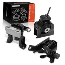 3PCS Engine Motor Mount and Transmission Mount Set Compatible with Toyota