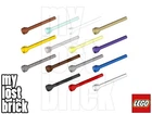 LEGO - Part 3957 - Antennas 1x4 - Flat Top (SINGLE) + NEW + SELECT COLOUR / QTY