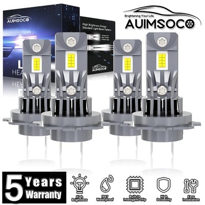 For Ram ProMaster 2500 2014-2021 4x LED Headlight Bulbs Cool White 72000LM 6500K