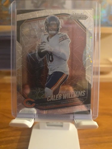 Caleb Williams LAZER PRIZM #124 2025 Panini Prizm Bears