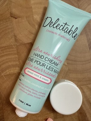 Cake Beauty Delectable Ultra Nourishing Hand Cream 4 Oz 118ml Sweet Mint & Cream