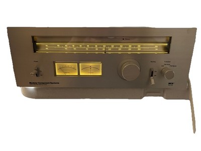 Modular Component Systems Vintage MCS 3701 AM FM Silver Faced Stereo Tuner Japan