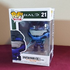 Funko Pop! Halo Spartan Mark V [B] Vinyl Figure with Energy Sword