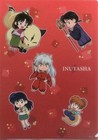 Plastic Folder Collection Mini A4 Inuyasha Anime Trails Exhibition