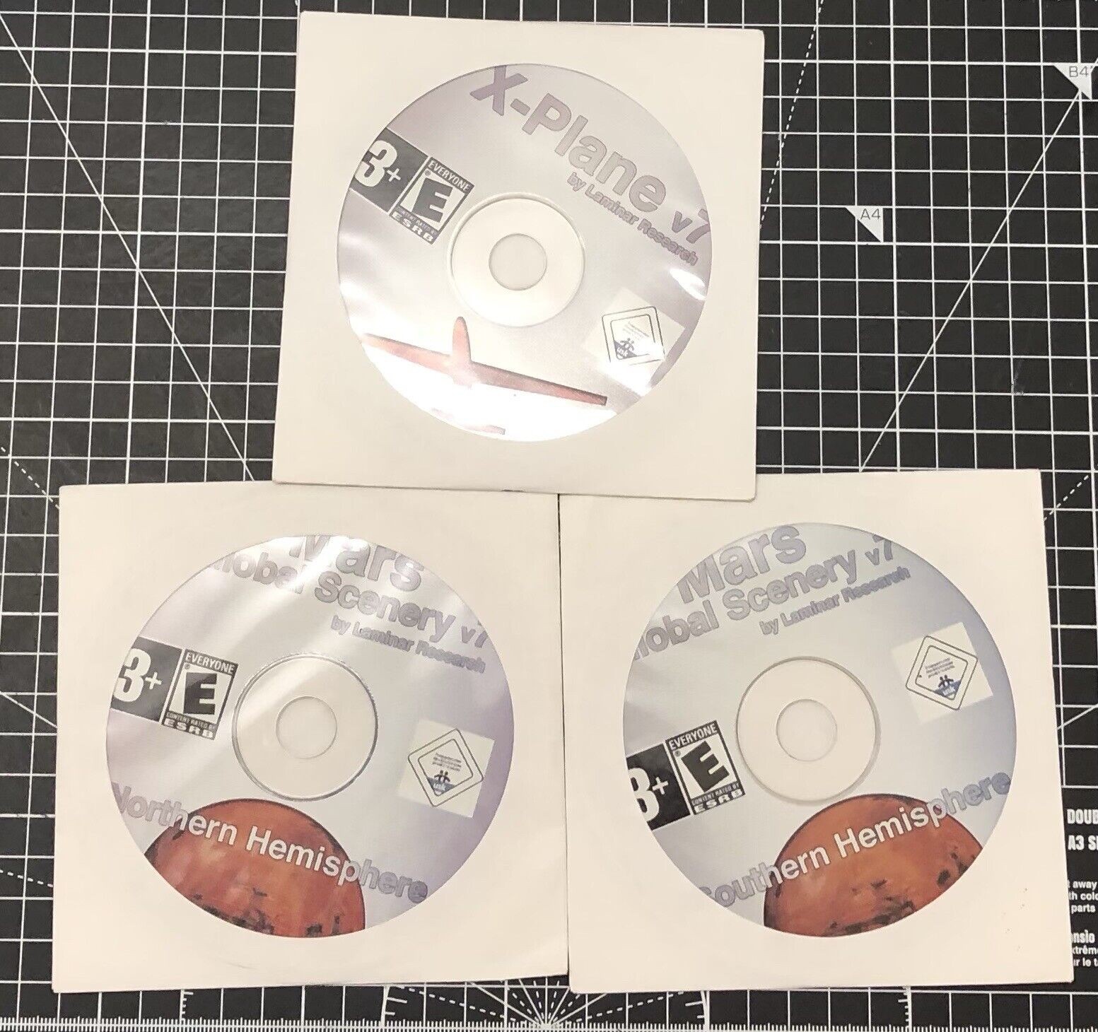 X-Plane 7 with rare Mars Planetary Data! Laminar Research Flight Simulator