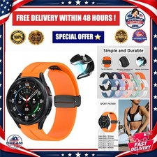 Samsung Galaxy Watch Band Silicone Strap 7 6 5 4 Pro Classic 40-47mm