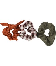 American Eagle Womens 3-Pack Hair Scrunchie, Multicoloured