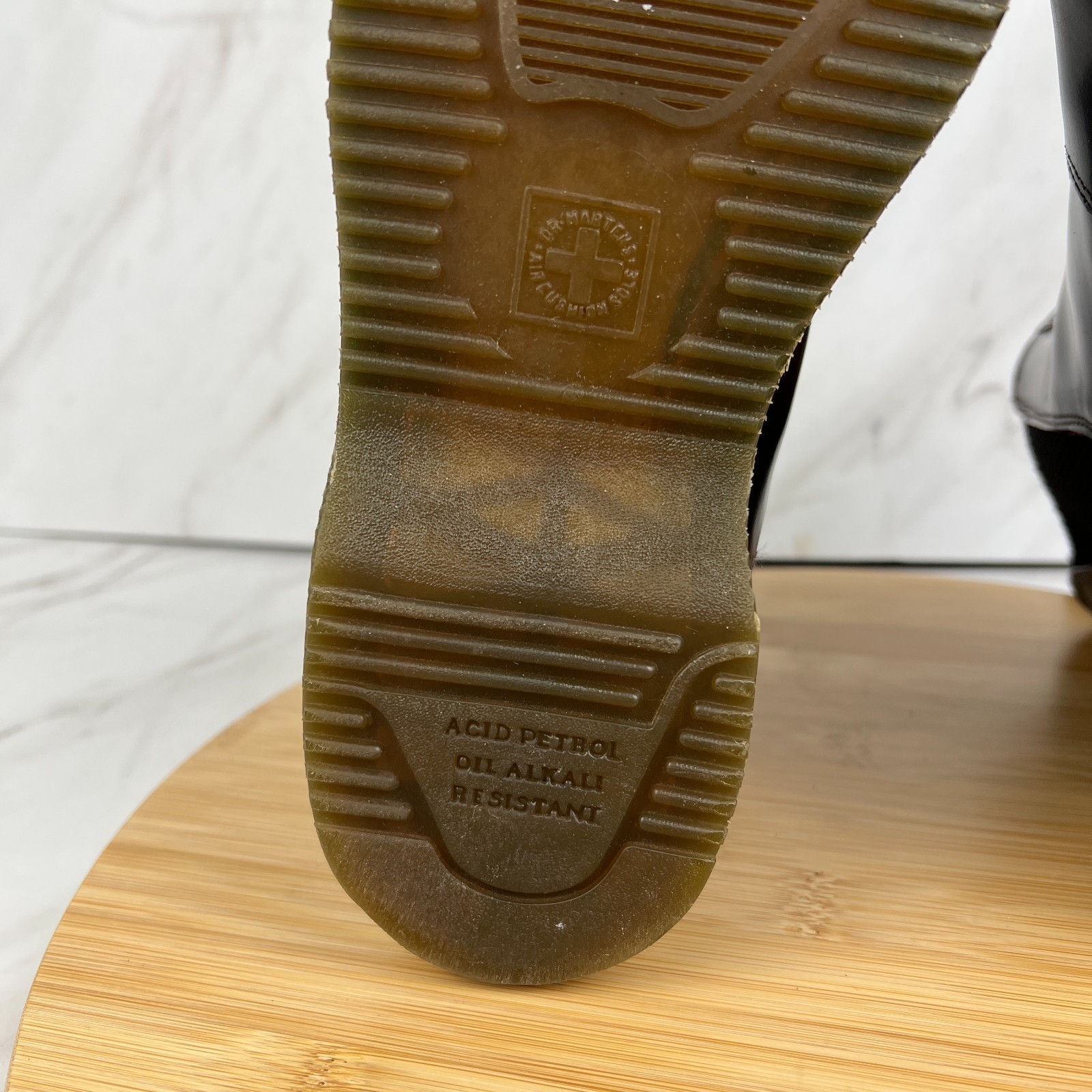 Dr. Doc Martens Flora Womens Size 6 Oxblood Red Leather Pull On Chelsea Boots thumbnail 8