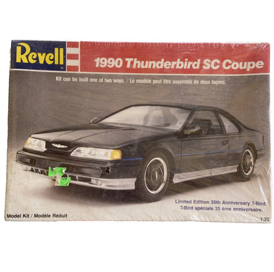 Rebel 1990 Thunderbird SC Coupe 1:25 #7184 New Sealed LTD edition 35th Annvsary