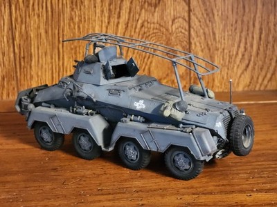 Vintage Hand Painted German (Fu) Sd.Kfz. 232 (8-Rad) Schwerer Panzerspahwagen