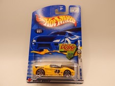 2002 Hot Wheels Yellow 40 Somethin' 2002 First Editions 39 of 42 051 Race and Wi