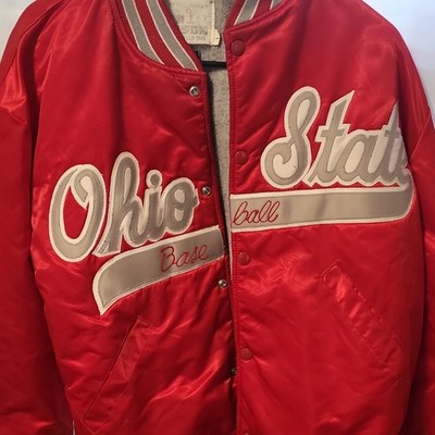 Ohio State Baseball Agler-Davidson Button 3-m insulated Jacket 