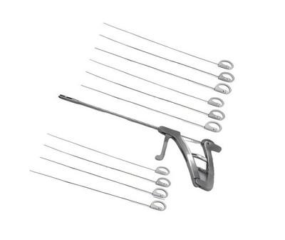 Scorpion Suture Passer Straight With 12 Needles extra arthroscopy Instruments