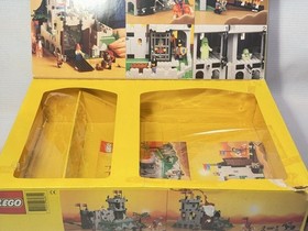 LEGO LEGOLAND King's Mountain Fortress 6081 In 1990 Used Retired W/Manual & Box
